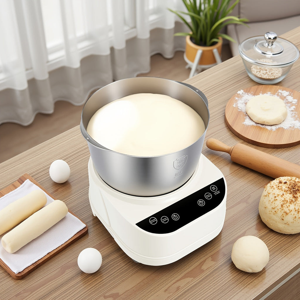 Electric Dough Maker, 1.32gal/5.28qt Home Dough Mixer with Fermentation Function, Microcomputer Timer