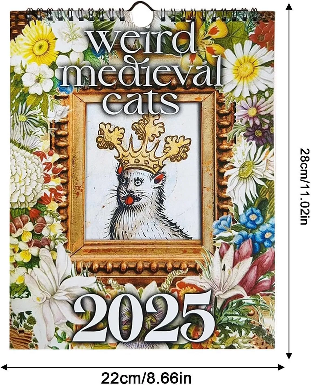 🐈 2025-CALENDAR🗓Weird Medieval Cats & Dogs