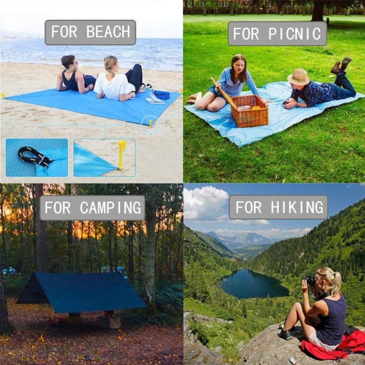🏖️Lightweight Sandless Beach Mat