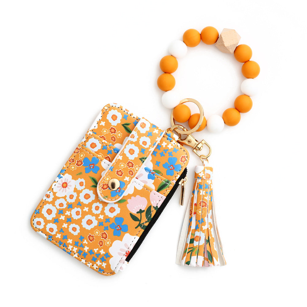 🎁Boho Beaded Wallet Keychain🌸
