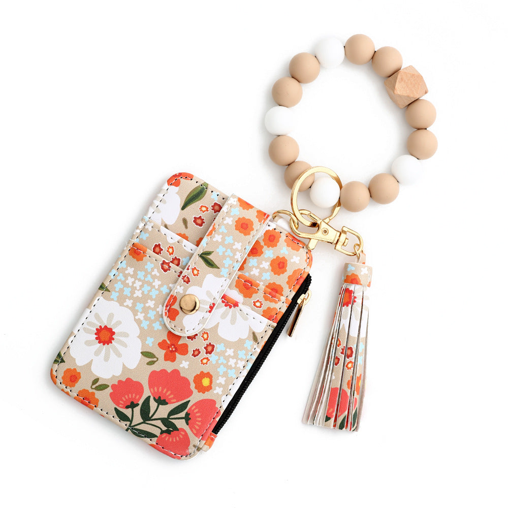 🎁Boho Beaded Wallet Keychain🌸