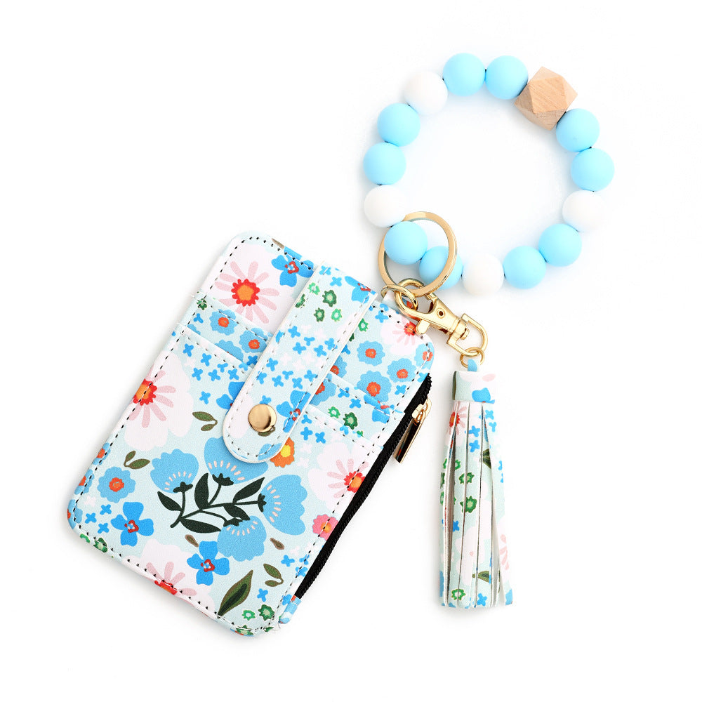 🎁Boho Beaded Wallet Keychain🌸
