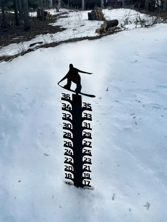 🔥Early Christmas Sale 50% - Iron Art Snow Gauge