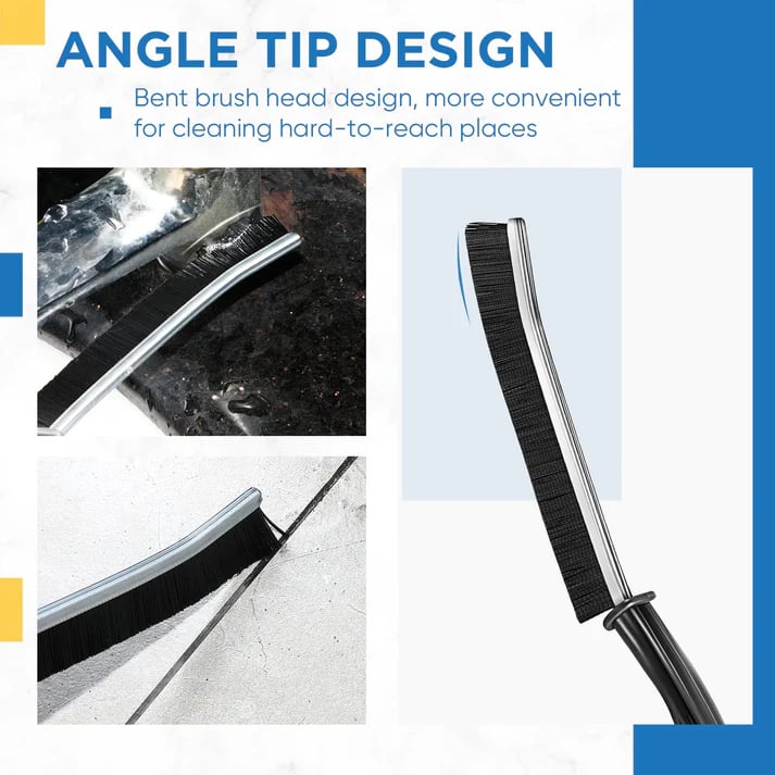 🎁Hard-Bristled Crevice Cleaning Brush