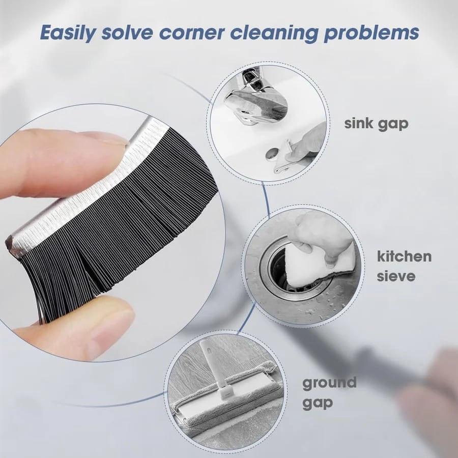 🎁Hard-Bristled Crevice Cleaning Brush