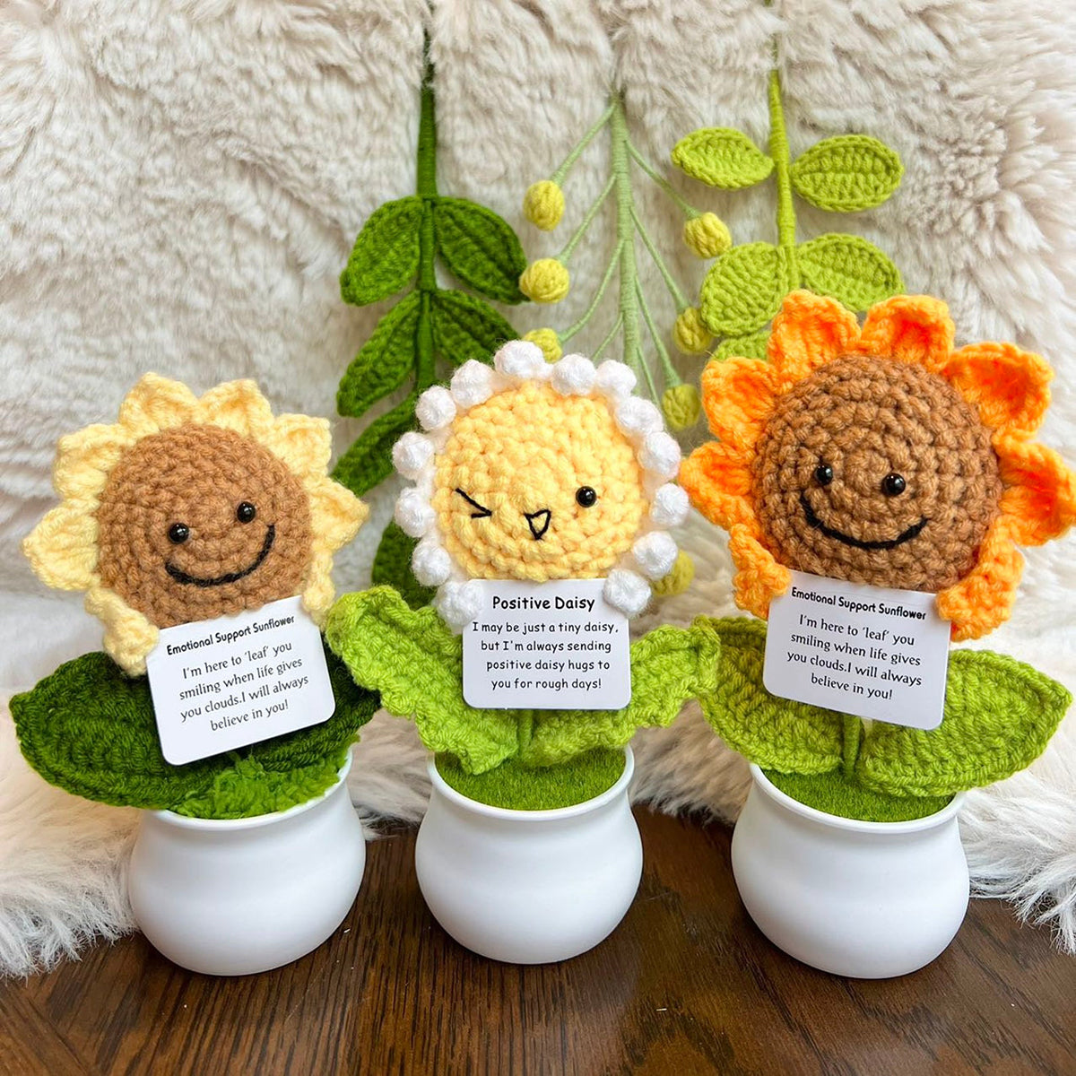 🌻Cute Handmade Knitted Sunflowers