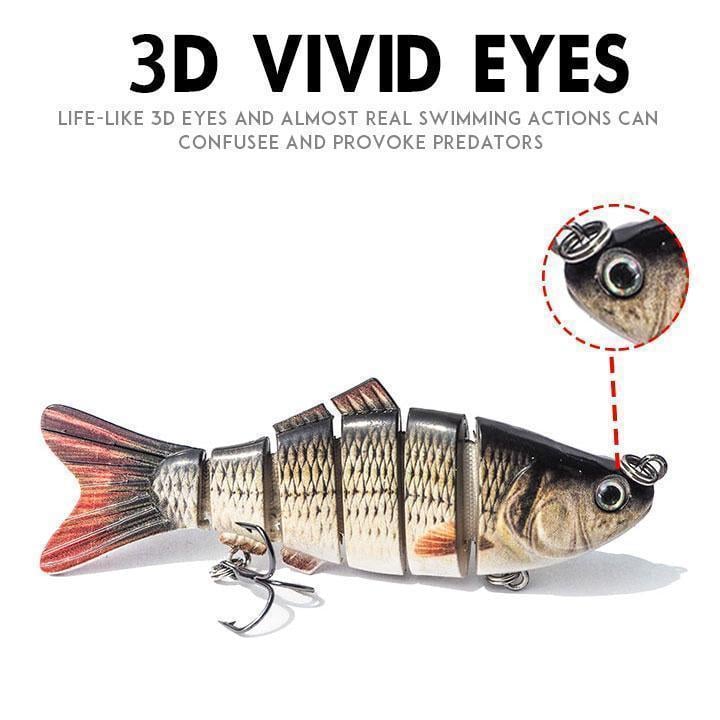 🎁Bionic Swimming Lure -🐟 Suitable For All Kinds Of Fishing Waters