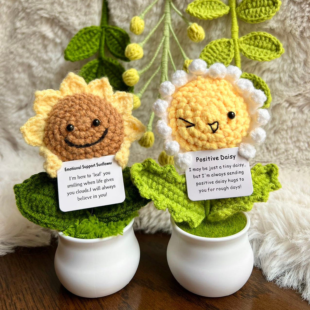 🌻Cute Handmade Knitted Sunflowers