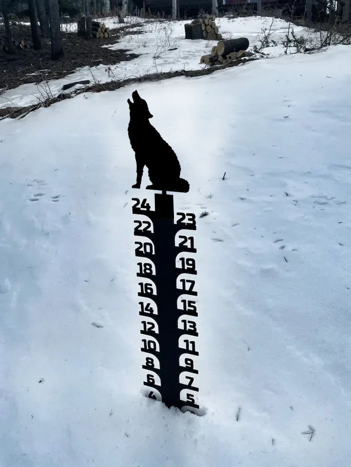 🔥Early Christmas Sale 50% - Iron Art Snow Gauge