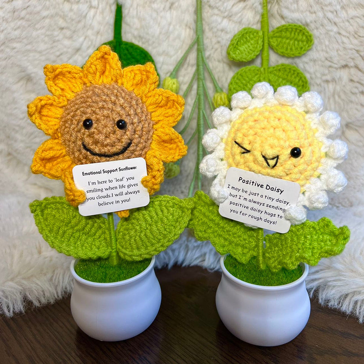 🌻Cute Handmade Knitted Sunflowers