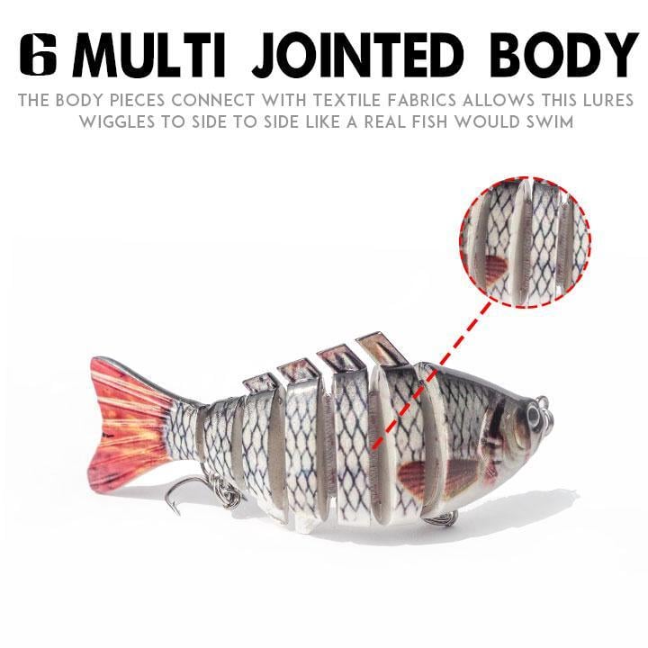 ✨Bionic Swimming Lure -🐟 Suitable For All Kinds Of Fishing Waters