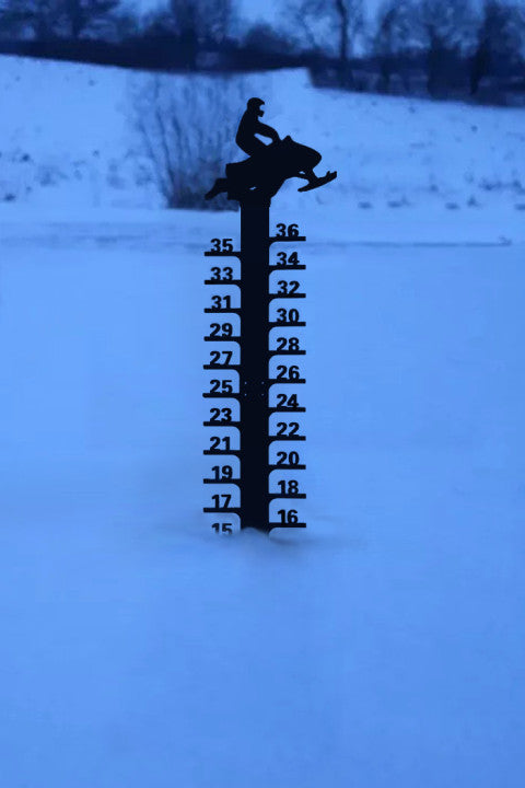 🔥Early Christmas Sale 50% - Iron Art Snow Gauge