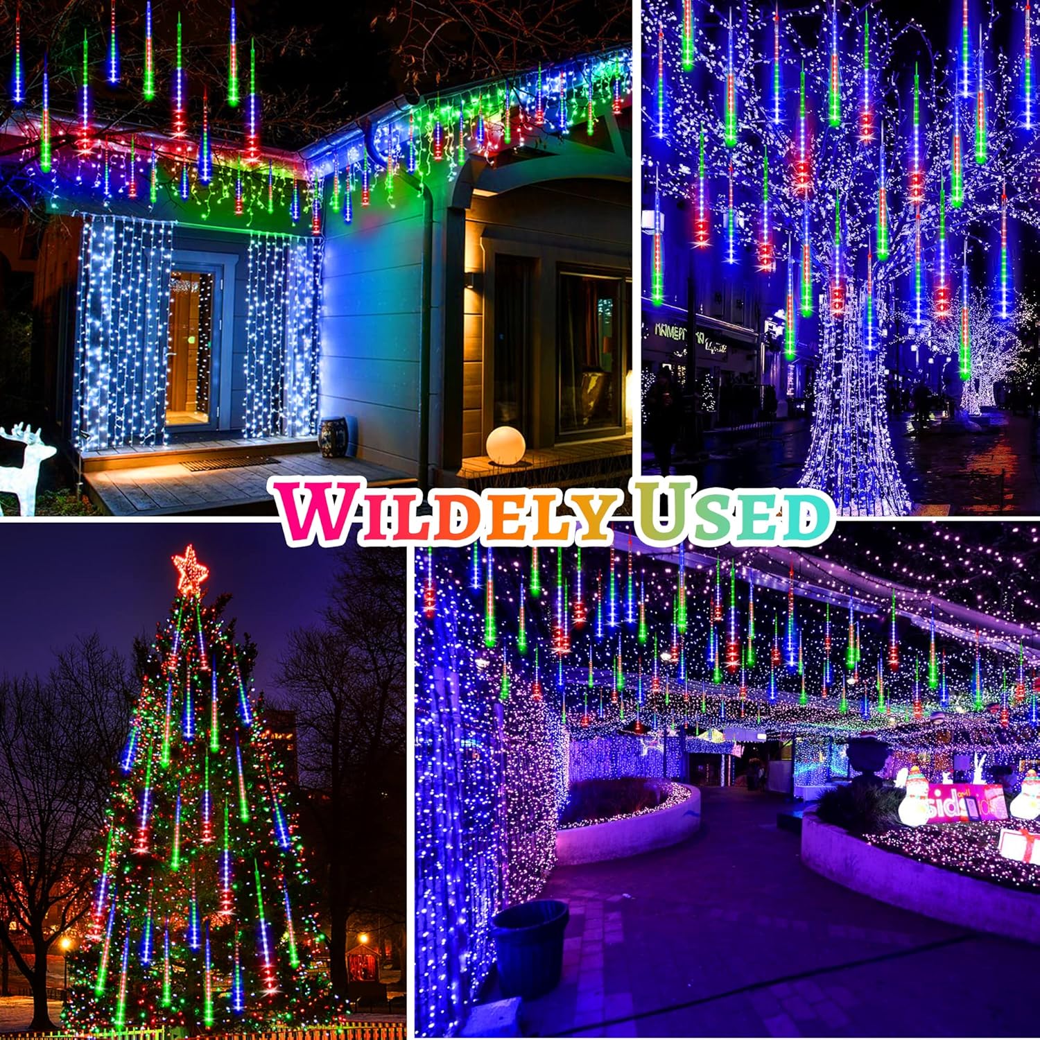 ✨LED Outdoor Meteor Shower Rain Lights💫