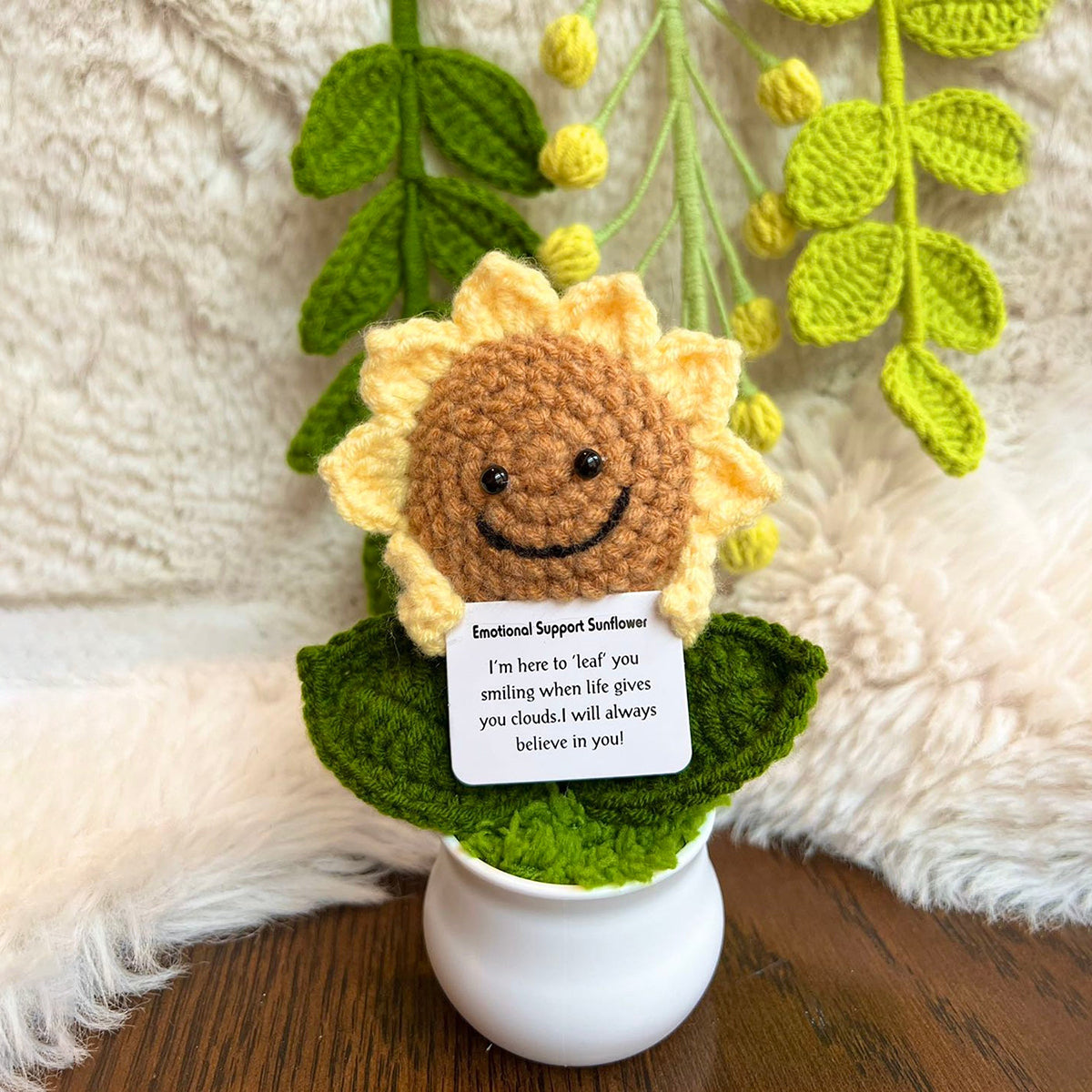 🌻Cute Handmade Knitted Sunflowers