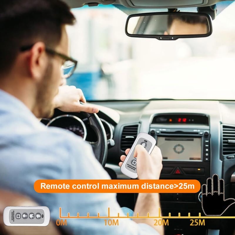 🤟🤣Car Gesture Light