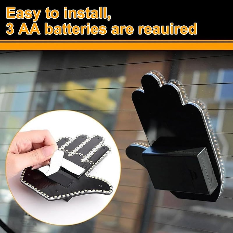 🤟🤣Car Gesture Light