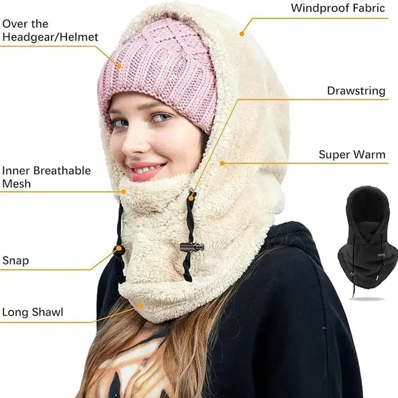 🎿Sherpa Hood Ski Mask