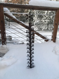🔥Early Christmas Sale 50% - Iron Art Snow Gauge