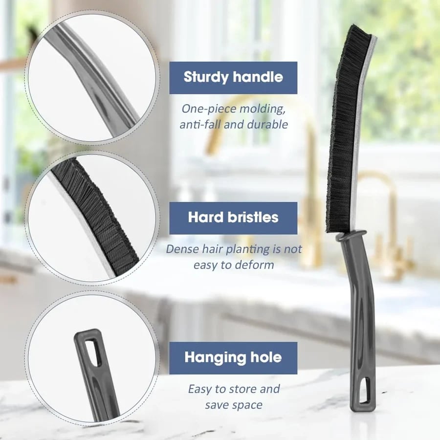 🎁Hard-Bristled Crevice Cleaning Brush