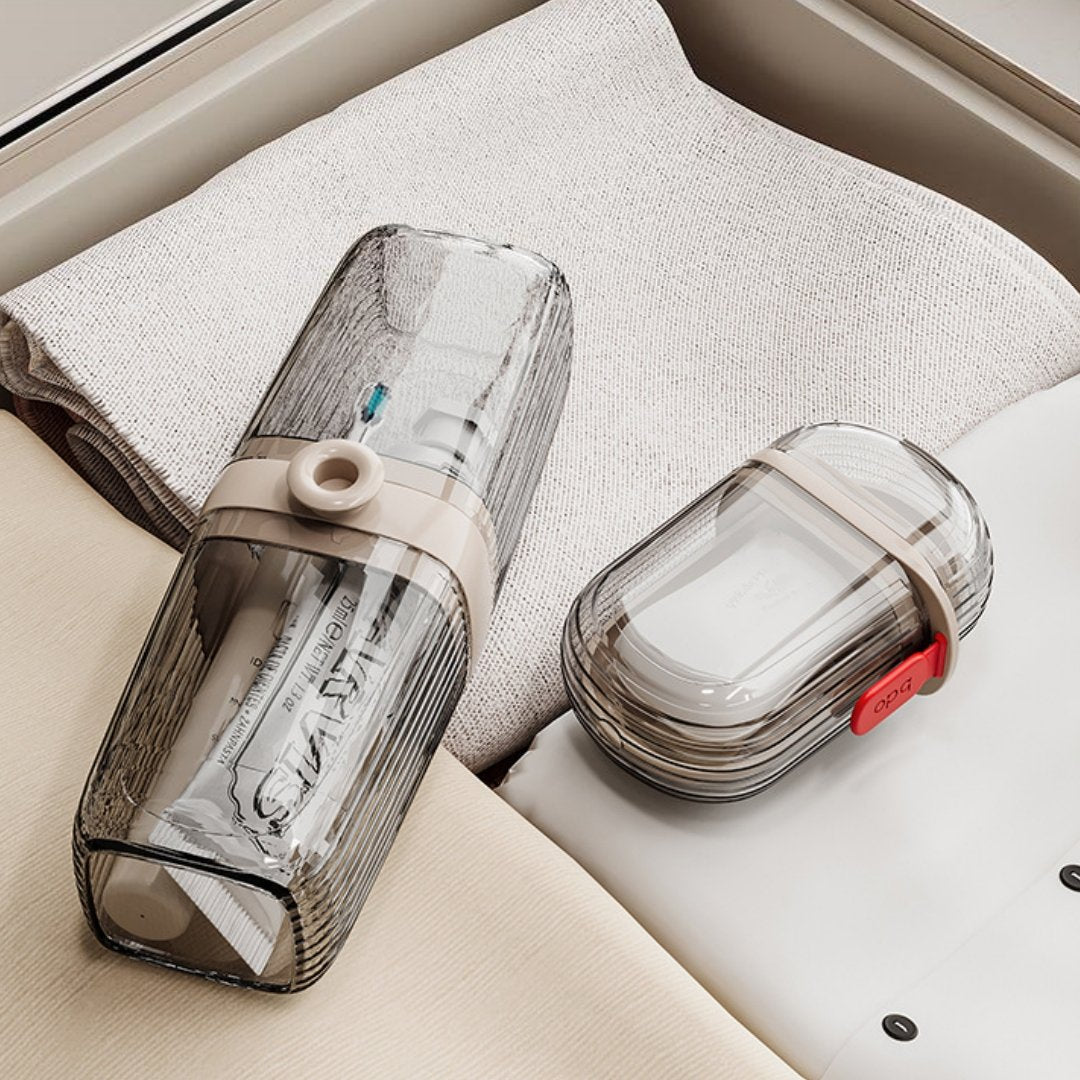 🎁Convenient Travel Soap Mouthwash Storage Box🧼