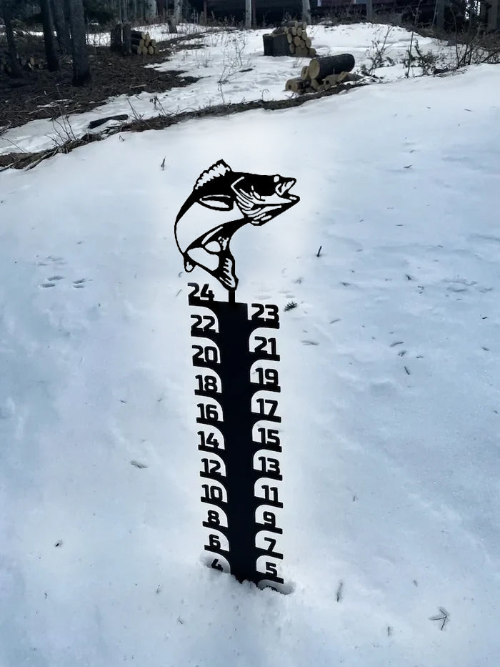 🔥Early Christmas Sale 50% - Iron Art Snow Gauge