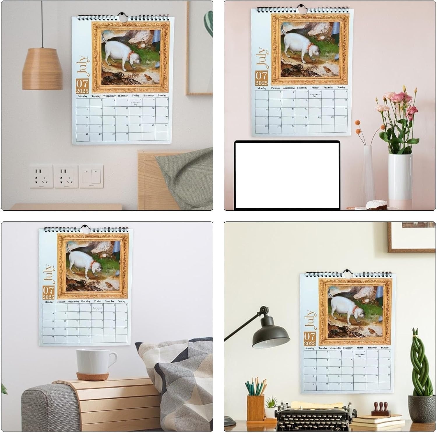 🐈 2025-CALENDAR🗓Weird Medieval Cats & Dogs