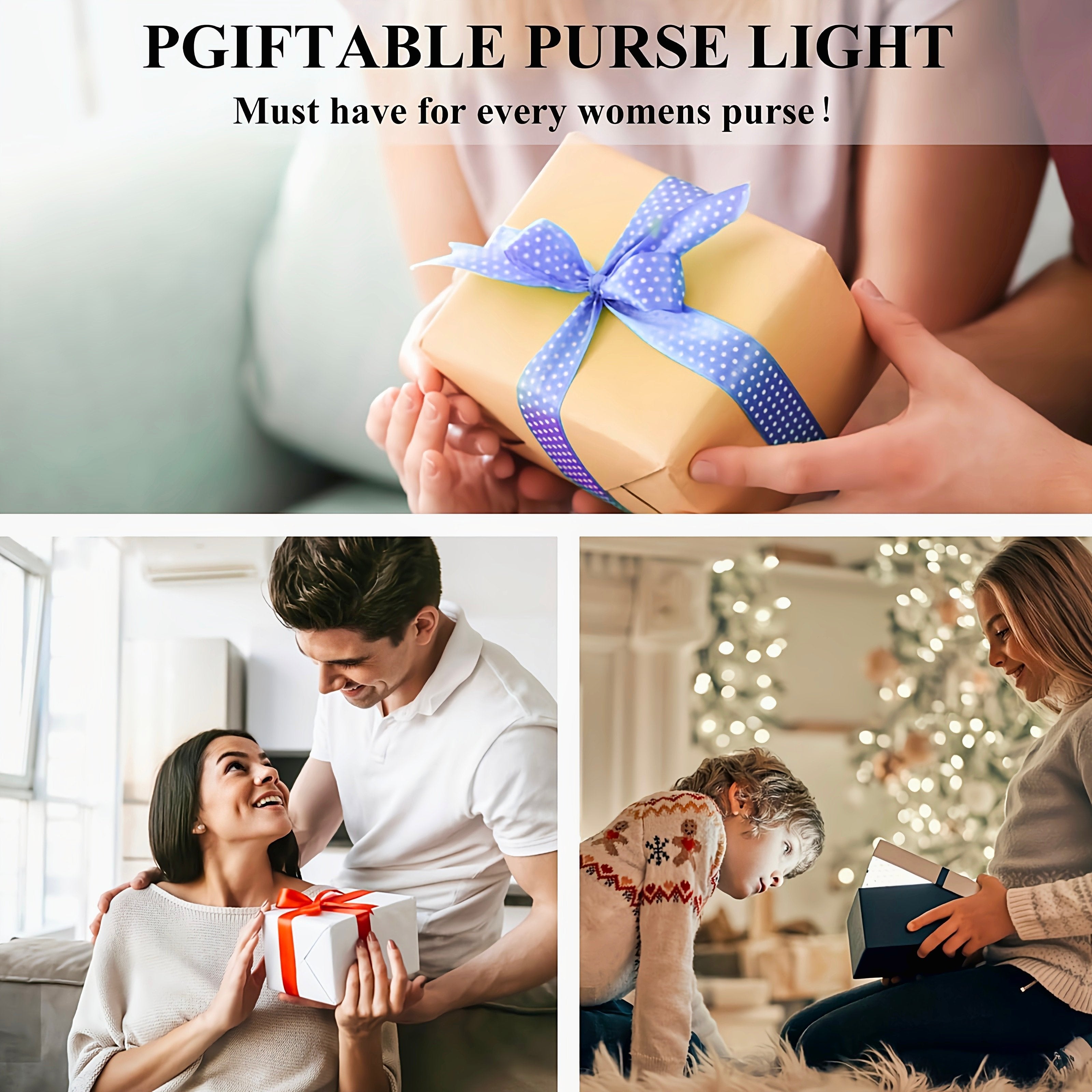 💖LED Purse Light: Automatic Sensor Handbag Light