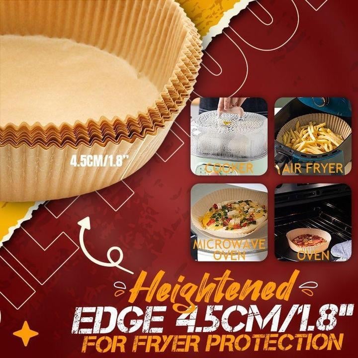 🔥Last Day 49% OFF🔥Air Fryer Disposable Paper Liner