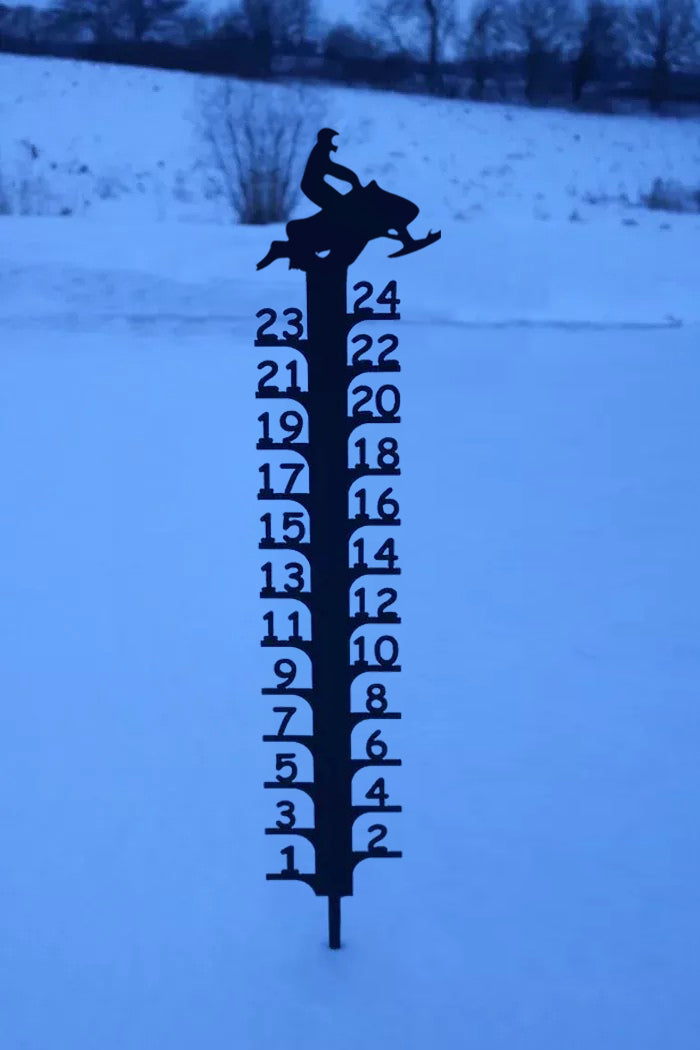 🔥Early Christmas Sale 50% - Iron Art Snow Gauge